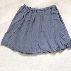 Brandy Melville Gray Skirt