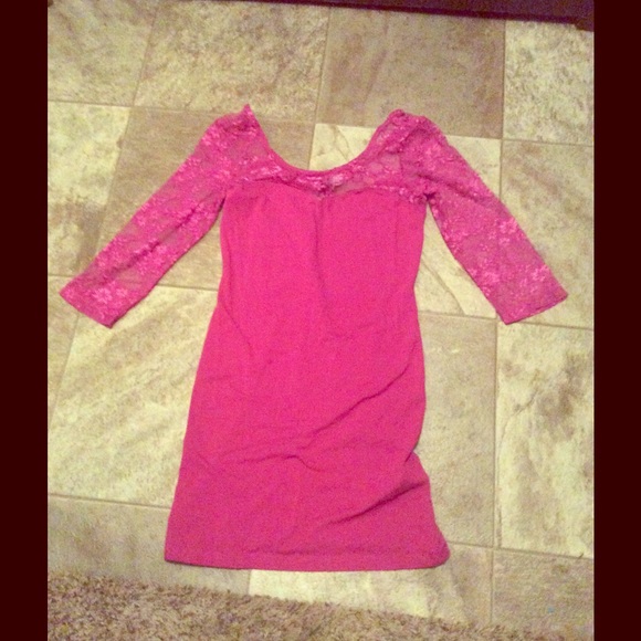 Purple/pink dress