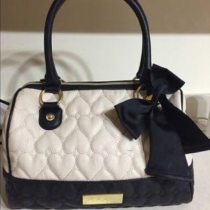 Betsey Johnson Purse with Black Bow!!