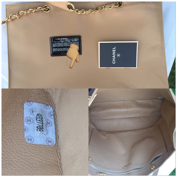 CHANEL Huge auth vintage caviar tote - Picture 2 of 4