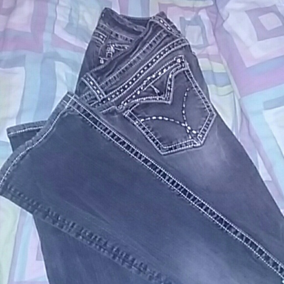 Dark miss me jeans