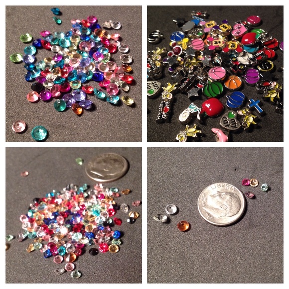 Floating charm lockets - Picture 3 of 4