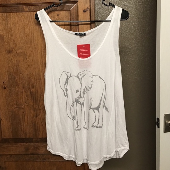 Evereve Tops - Elephant tank top
