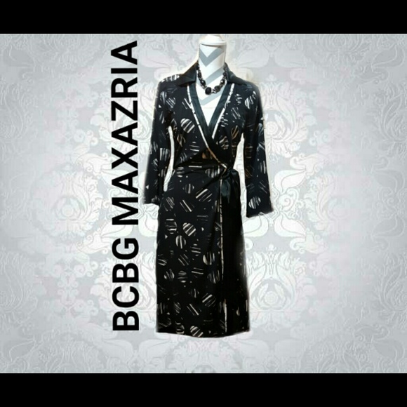 BCBG MAXAZRIA Wrap Around Dress - Picture 1 of 4