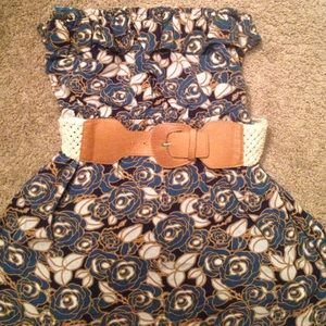 Women's boutique Strapless sundress