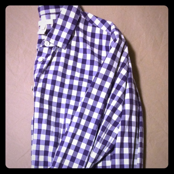J Crew Gingham Shirt