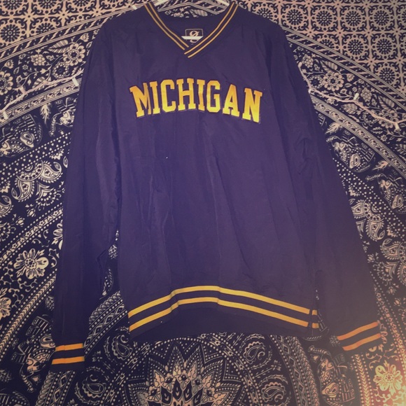 Michigan Wind Breaker pullover