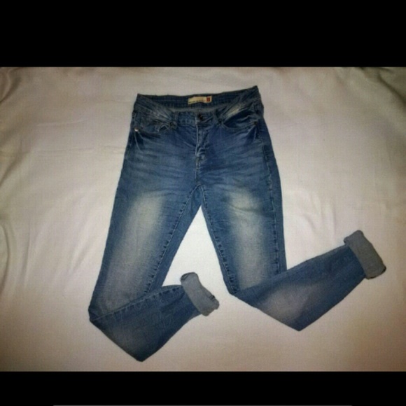Midrise Skinny Jeans