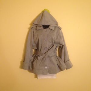 💛 Belted Cozy Hooded Coat 💛