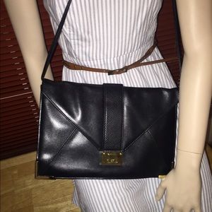 Black ASOS cross body bag