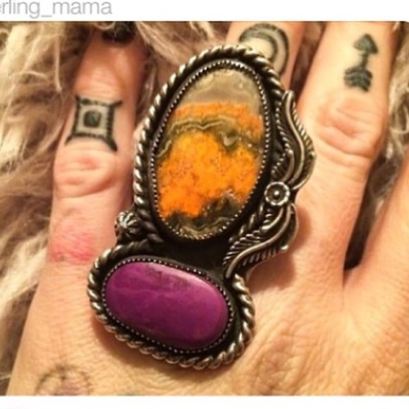 Handmade sterling silver ring