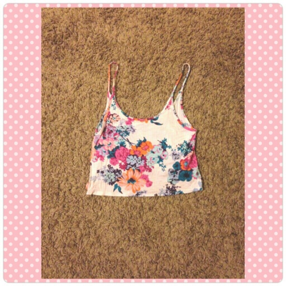 *SALE Floral Crush Crop Top