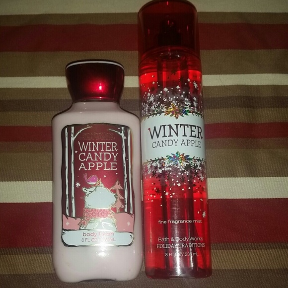 Winter Candy Apple perfume and body lotion