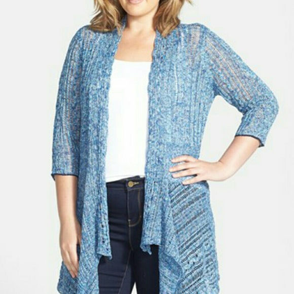 Nice + Zoe Sweaters - Nic + Zoe Swept Away cardigan