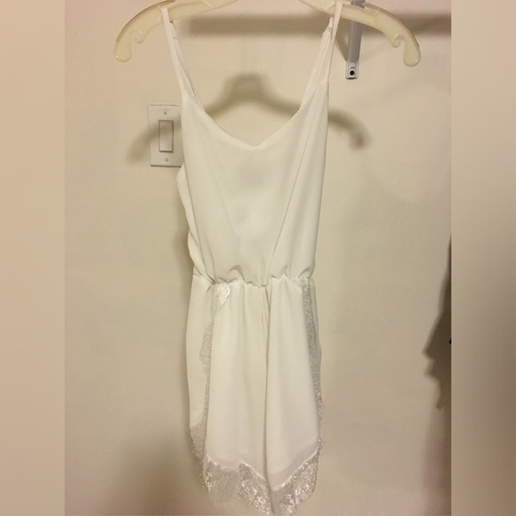 White Lace Romper