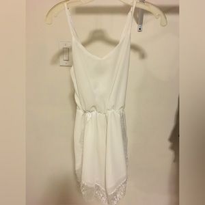 White Lace Romper