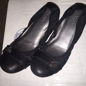 Coach ballet flats