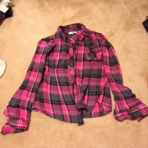 Pink Plaid Flannel