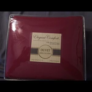 ❌SOLD❌king/cal king duvet cover & 2 shams set