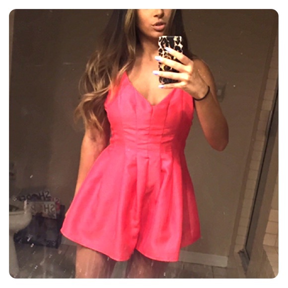 HOT pink Barbie Romper from Boutique