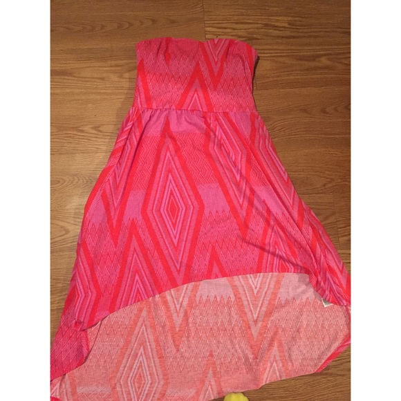 Strapless dress