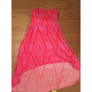 Strapless dress