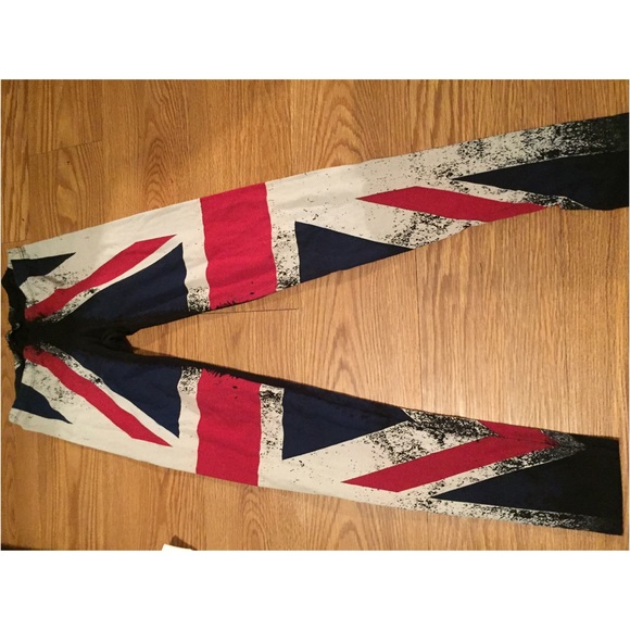 British flag leggings