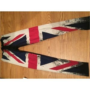British flag leggings