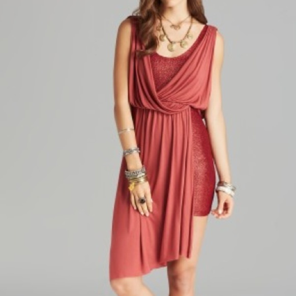 💃🏻HOST PICK! Free People red Party Dress - Picture 2 of 4