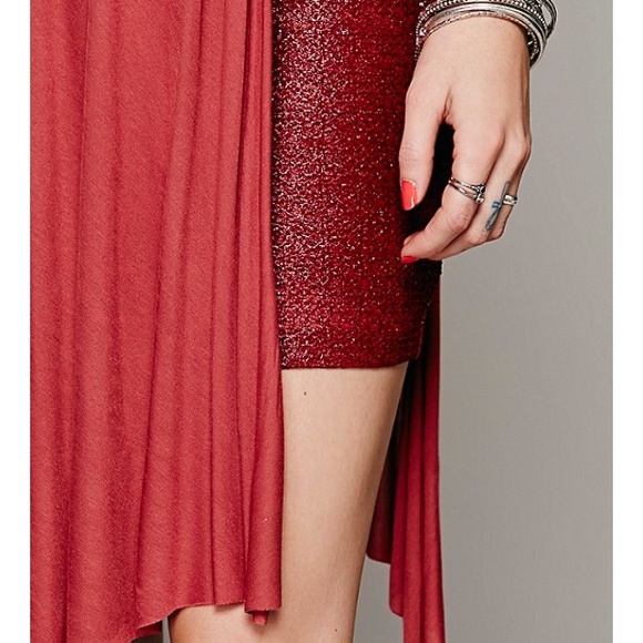 💃🏻HOST PICK! Free People red Party Dress - Picture 4 of 4