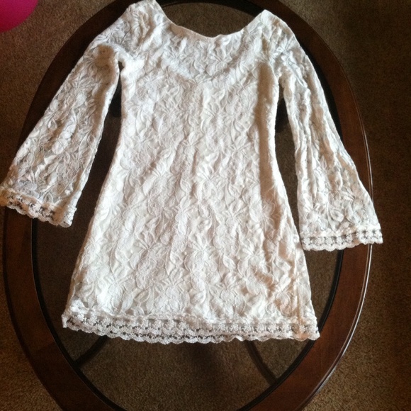 White lace Heartsoul dress size small