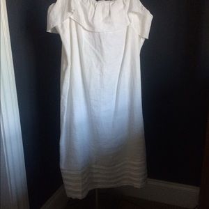 Casual linen sun dress