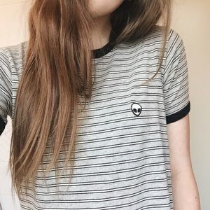 Striped Nadine with Alien