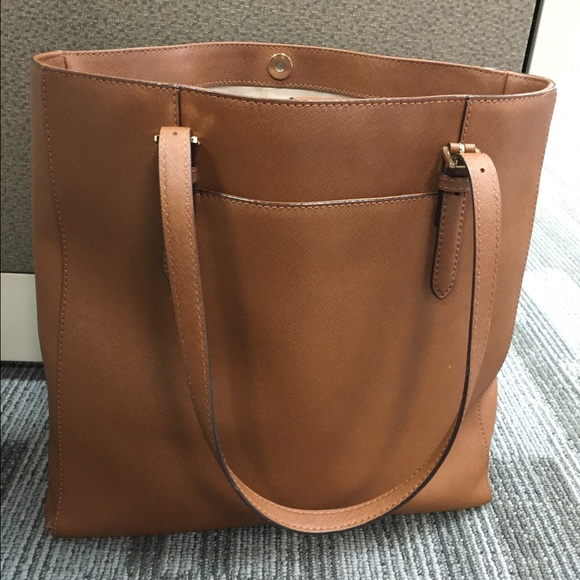 SOLD: Michael Kohrs Saffiano Leather Tote - Picture 2 of 4
