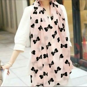 🚫SOLD IN BUNDLE🚫 Pink Chiffon Scarf