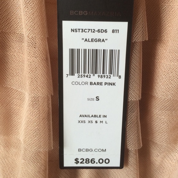 NWT BCBG Alegra Ruffle Skirt - Picture 3 of 4