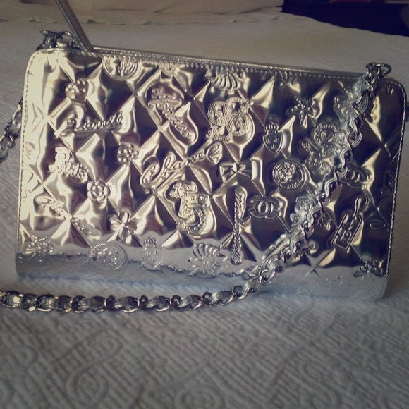 🔴‼️Sold‼️🔴Chanel silver symbols bag