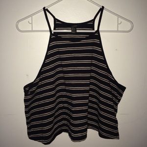 Striped Crop Top