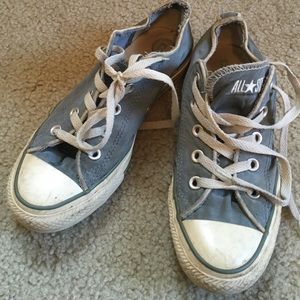 💌$10 sale💌 satin blue converse ::