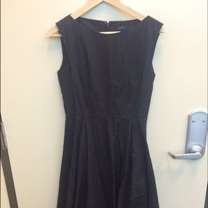 Black A-line Dress