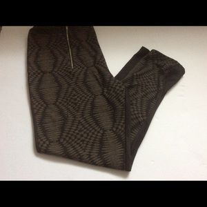 Legging tan and black