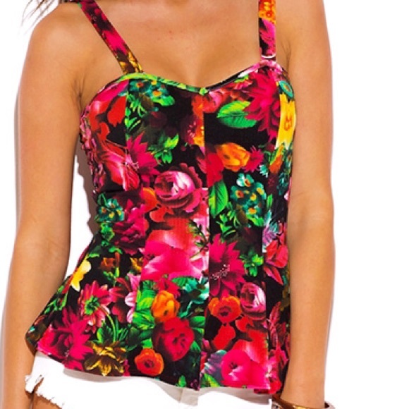Boutique Tops - Peplum Top
