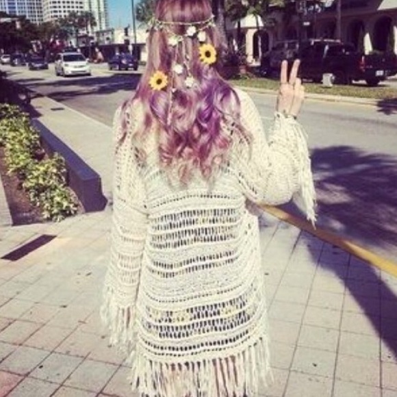LF crochet cardigan