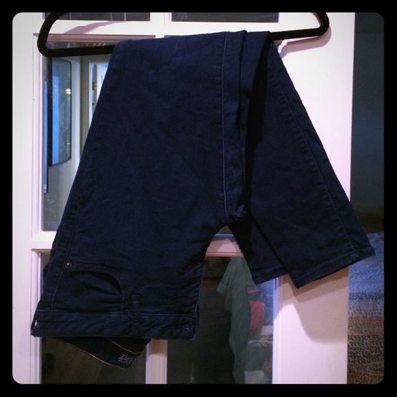Old Navy "Rock Star" skinny jeans, dark wash.  12P