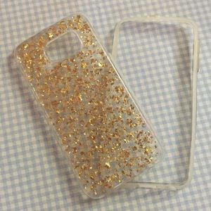 Galaxy s6 classmate gold flake case.