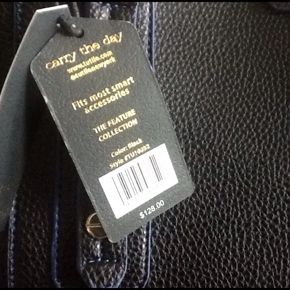 Titulo black bag with take away clutch - Picture 4 of 4