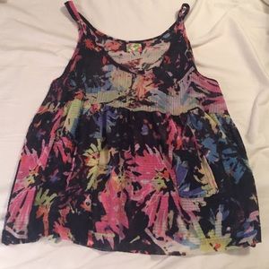 Free people flowing tank top