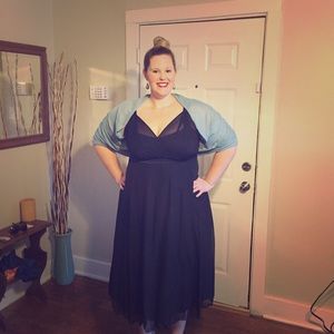 Black semi-formal/ cocktail dress 18