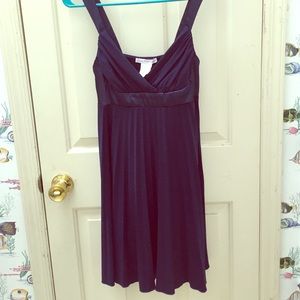 Elegant midnight blue formal dress