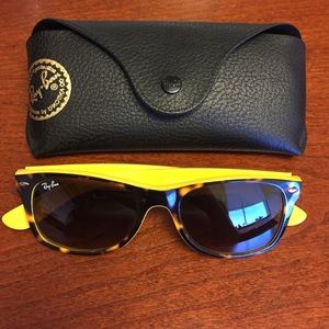 Ray-Ban Two-Tone Wayfarers - Tortoise/Yellow